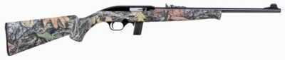 Mossberg 702 Plinkster 22 Long Rifle Blue 18" Barrel Mossy Oak Break Up Synthetic Bolt Action 37012